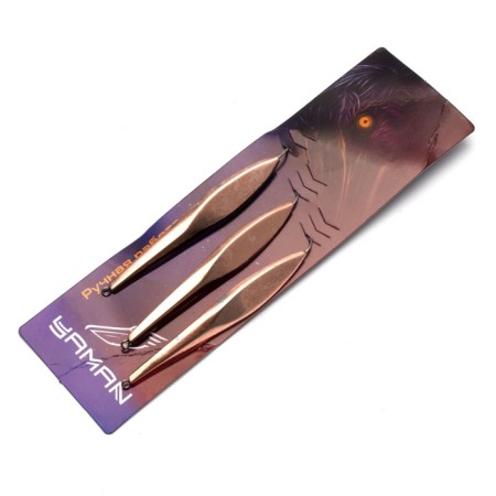 Vertical spin "Yaman" pike, size 70 mm, 11.5 g, color copper-4