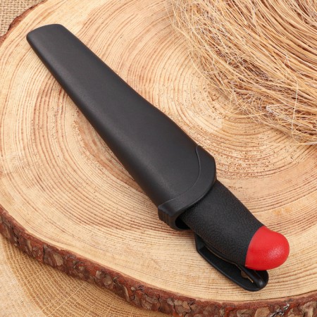 Tourist knife "Ural" 21cm, blade 98mm/1.8mm, red-3
