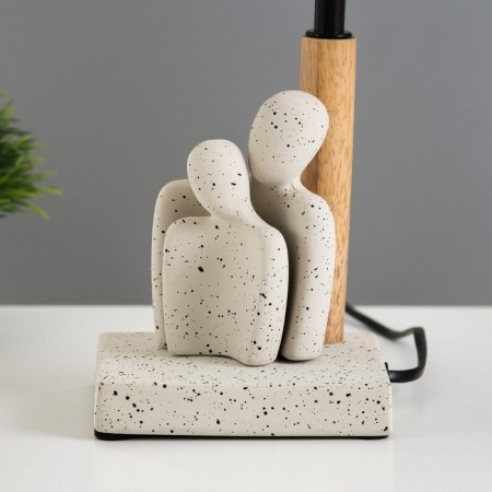 Board Lamp "Tenderness" E14 40W Beige 20x20x31cm Risalux-3