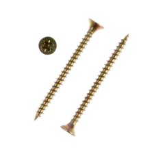 Self -tapping screws universal tundra Krep 4.0x50 mm, yellow zinc, 200 pcs.