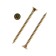 Self -tapping screws universal tundra Krep 4.0x50 mm, yellow zinc, 200 pcs.