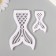 Cutters for polymer clay "Tail of the Mermaid" set 2 pcs 4x6 cm 7.2x11.2 cm
