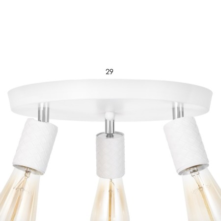 Skot "Skin" 3he27 40W white 30x30x16cm-7