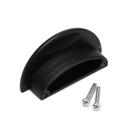 Cappio pk108 bracket handle, m/o 64 mm, plastic, black color-6