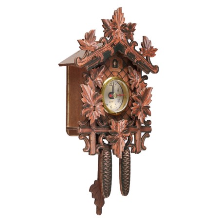 Wall watches with a cuckoo "Autumn Garden", a smooth move, 22.5 × 11.8 × 8.5 cm-1