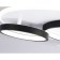 LED LED AMBRELLA ACRYLICA DIK FA7719 with a remote control 64W, LED, white, black color