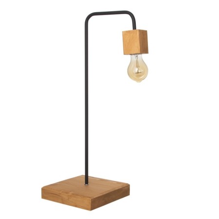 HEAB-1 desktop lamp brown/black 20x20x55cm Risalux-6