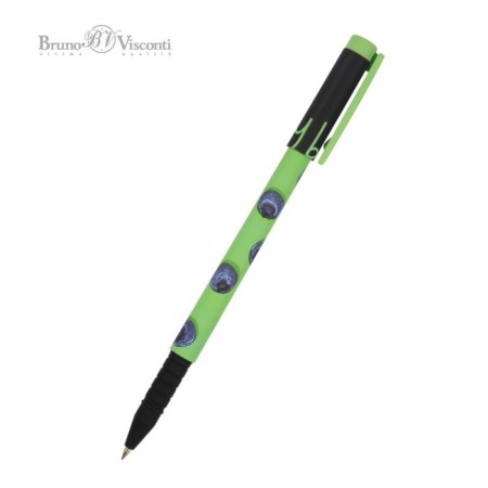 Balloon handle Freshwrite Funwrite "Berry. Blueberries", node 0.5 mm, blue pigment ink, Soft Touch case