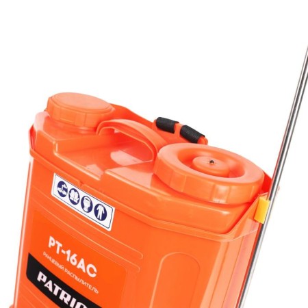 Range battery Patriot PT-16AC, 12 V, 8 Ah, AGM, 16 L, 5 l/min-8