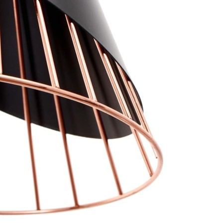 Lamp Bayerlux 34523/1 E27 40W Black-pink gold 25x25x27-127 cm-4