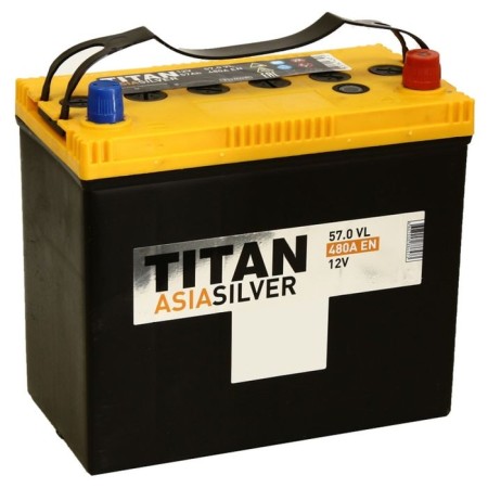 Titan Asia Silver 57 Ah, reverse polarity