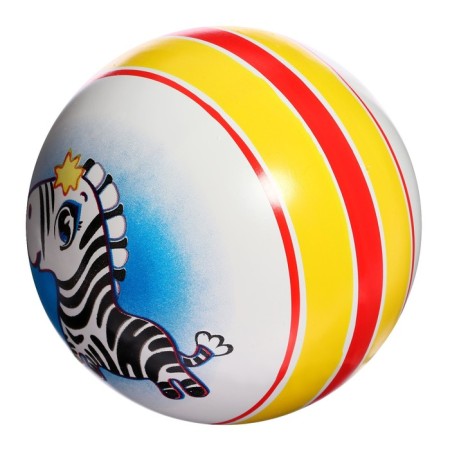 Ball with a pattern, diameter 12.5 cm, MIX color-1