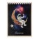 Notepad A6 40 sheets on the crest, in the cosmos cage, cover coated cardboard, selective twin-lame, offset 65, 5V, assorted