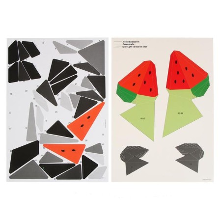 Polygonal applique "Henotics"-2