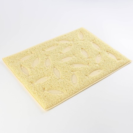 Universal rug for a bowl and a “fish” tray, 30x40 cm, beige-4