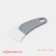 Spatula-scraper confectionery Konfinetta "scraper", 15 × 6 × 1 cm, gray