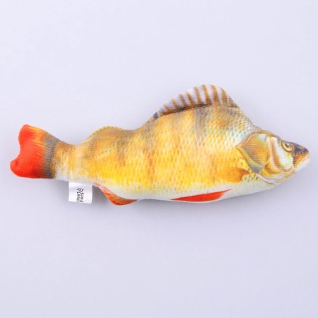A toy for cats with mint "perch" from textiles, 20 cm-1