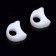 Correctors - dividers for thumbs, silicone, 3 × 3.5 cm, pair, white color