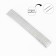 Solomon watch strap, 22 mm, metal, L-15 cm, white