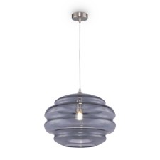 Suspension lamp Maytoni P078PL-01SG, E27, 1x60 W, 401x401x1823 mm, Nickel