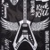 Kitchen towel "Let’s Rock" 35x60 cm
