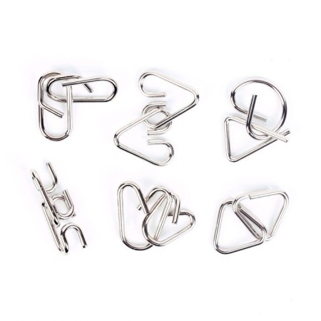 Metal puzzle "Riddles of Atlantis", set of 6 pcs.-1