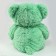 Soft toy "Bear", with a bow, 80 cm, green color