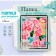 A4 watercolor folder, 10 sheets "Flowers", block 180 g/m2, drawing