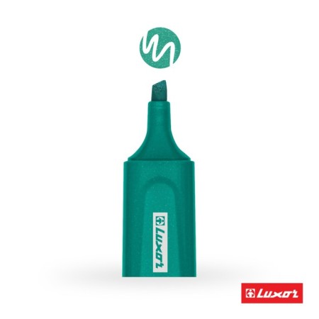 Luxor Textliter Metallic textbook Green, 1-5mm.-1