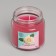 Aromatic candle in glass 6.3cm, 100ml, delicate rose