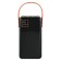 External battery TFN Porta LCD PD, 60,000 mAh, 2 USB, Type-C, MicroUSB, Black