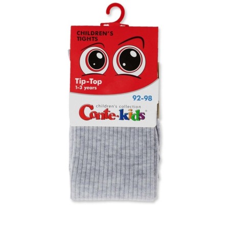 Children's tights in the Rubchik CONTE KIDS TIP-Top, height 150-152 cm, color light gray-3