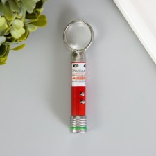 Polar laser magnifier 2.5 cm 3 modes flashes, shines, laser LR44x3 pcs 