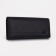 Women's wallet on magnets, black color