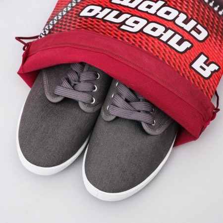 A bag for shoes "I love sport" Wedding canvas 30 x 40 cm-2