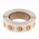 Stickers in the roll "Smiles - 2" diameter 1.5 cm, 1000 pcs.