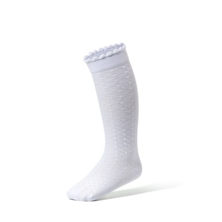 Golphs Children's Omsa Kids Gambaletto, Size 27-30, Bianco color-1