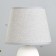 Randy table lamp E14 40W white-gray 20x20x32 cm Risalux