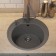 Quartz-quartz kitchen-quartz Uperwood Quartz UPD-01, round, color 03 gray