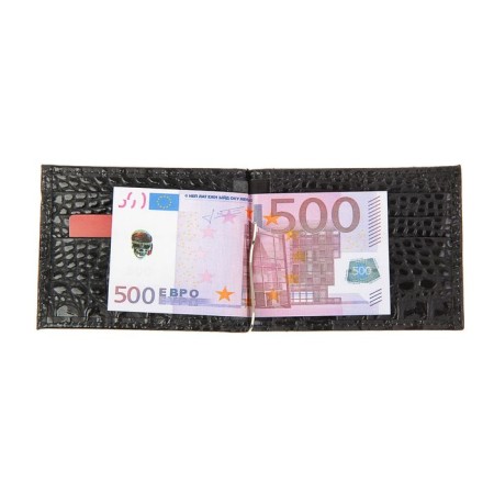 Build clamp, 1 department for credit cards, black color-2
