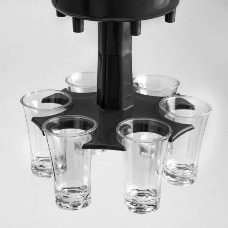 Alcohol "pour at all at once", 6 piles in the set-3