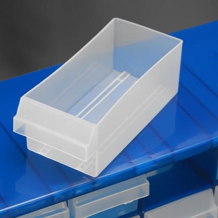 Boxing for storage with extending cells, 40 × 33 cm, blue color-2