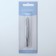 Pinzet straight/beveled, narrow, 9 cm, on the blister, silver color