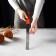 Biscuit knife large teeth, blade length 25 cm, wooden handle, blade thickness 1 mm