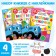 A set of books with stickers "Funny circles", 4 pcs. 16 pp., A5, blue tractor