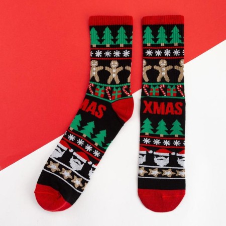 New Year's socks KAFTAN "XMAS MOOD" Size 41-44 (27-29 cm)