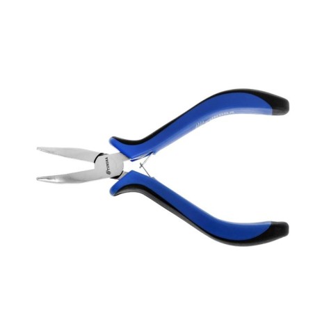 Long -bearing Mini curved tundra, nickelled, two -component handles, 125 mm-1