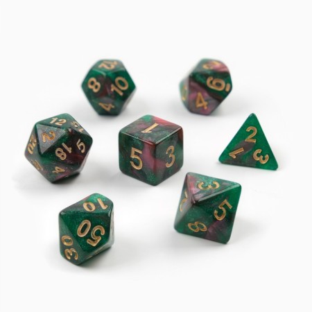 Cubes set for D&D (Dungeons and Dragons, DND) "Game time", Series: D&D, 7 pcs-1
