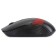 Mouse call 310MW black/red optical (3200DPI) wireless USB for a laptop (3but)