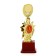 Cup 192, 1st place, award figure, gold, plastic stand, 23 x 9 x 7.5 cm